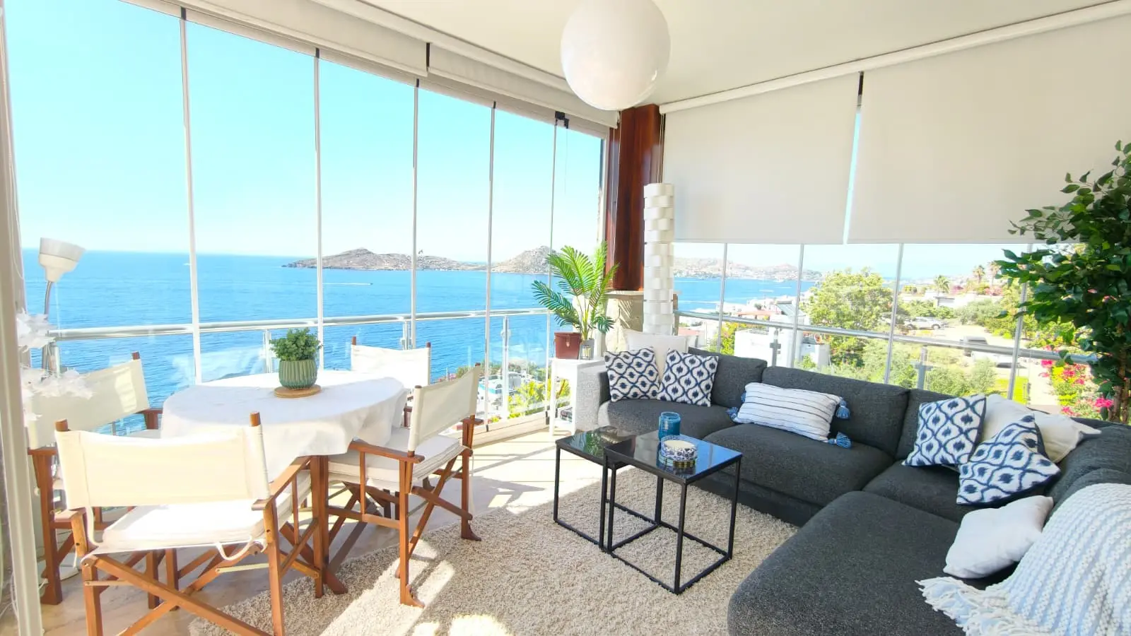Enclosed terrace